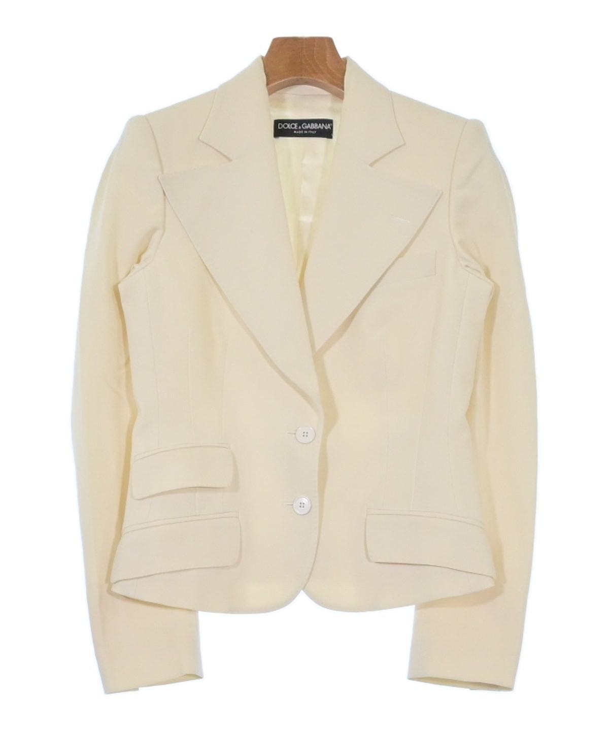 専用！！ドルチェアンドガッバーナ テーラードジャケット レディース 38 M ドルチェ&ガッバーナDOLCE&GABBANA ウールテーラードジャケット
