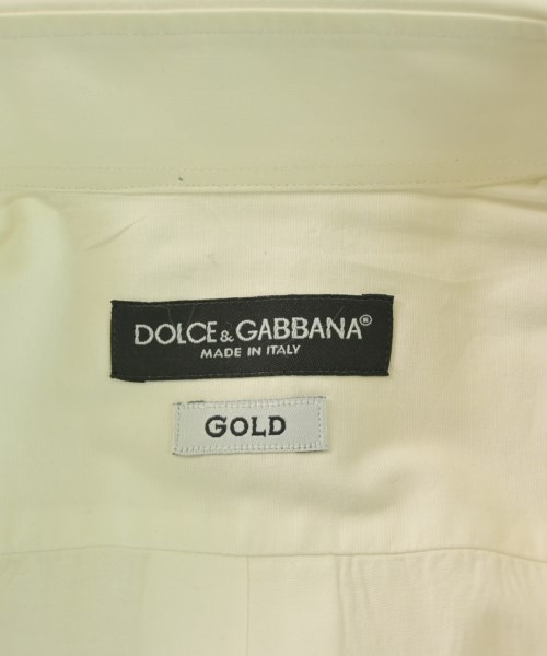 DOLCE&GABBANA（ドルチェアンドガッバーナ）ドレスシャツ 白 サイズ:40(L位) メンズ/2200622267043