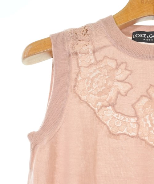 DOLCE&GABBANA（ドルチェアンドガッバーナ）ベスト/ノースリーブ ピンク サイズ:36(XS位) レディース/2200610042386