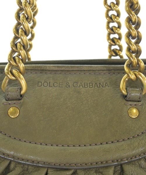 DOLCE&GABBANA（ドルチェアンドガッバーナ）ハンドバッグ カーキ サイズ:- レディース/2200623210048