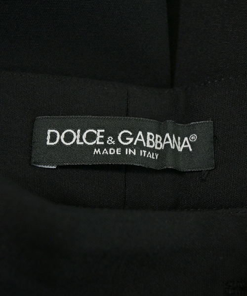 DOLCE&GABBANA（ドルチェアンドガッバーナ）スラックス 黒 サイズ:38(S位) レディース/2200620976060