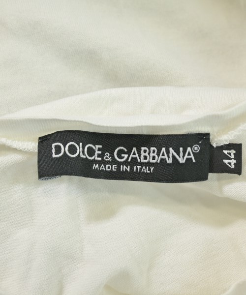 DOLCE&GABBANA（ドルチェアンドガッバーナ）Tシャツ・カットソー 白 サイズ:44(S位) メンズ/2200619108076