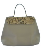 DOLCE&GABBANA（ドルチェアンドガッバーナ）ハンドバッグ グレー サイズ:- レディース/2200611712585