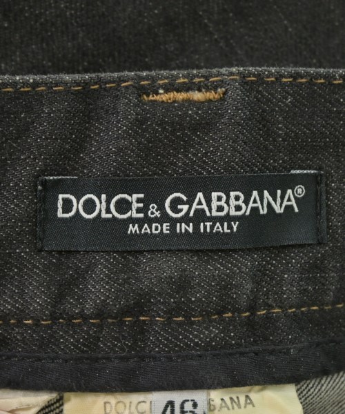 DOLCE&GABBANA（ドルチェアンドガッバーナ）デニムパンツ 黒 サイズ:46(M位) メンズ/2200625285051