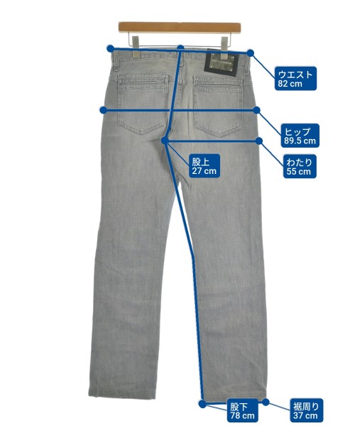 DOLCE&GABBANA（ドルチェアンドガッバーナ）デニムパンツ グレー サイズ:46(M位) メンズ/2200625285068