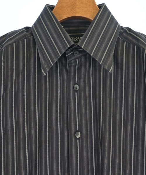 DOLCE&GABBANA（ドルチェアンドガッバーナ）カジュアルシャツ 黒 サイズ:38(S位) メンズ/2200625285105