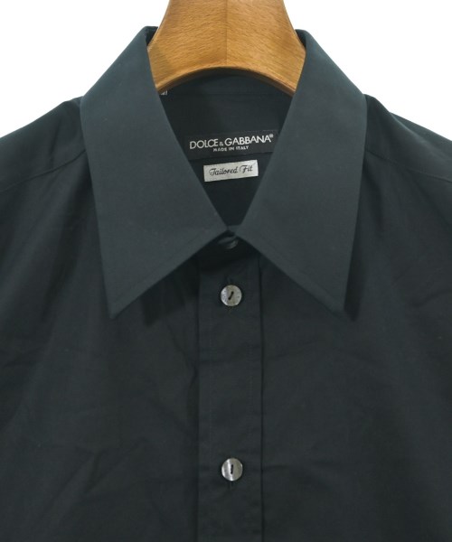 DOLCE&GABBANA（ドルチェアンドガッバーナ）カジュアルシャツ 黒 サイズ:42(XXL位) メンズ/2200625881031