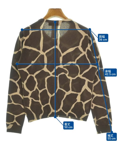 DOLCE&GABBANA（ドルチェアンドガッバーナ）カーディガン 茶 サイズ:-(M位) レディース/2200626969035