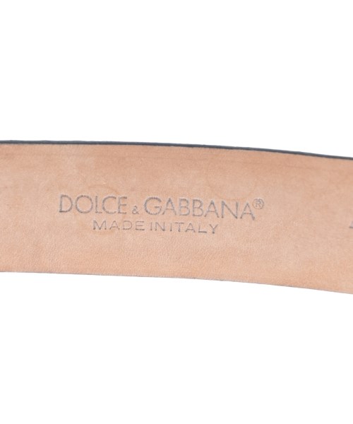 DOLCE&GABBANA（ドルチェアンドガッバーナ）ベルト 黒 サイズ:- レディース/2200627061073