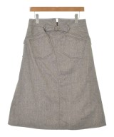 DOLCE&GABBANA（ドルチェアンドガッバーナ）ひざ丈スカート グレー サイズ:40(M位) レディース/2200615630038