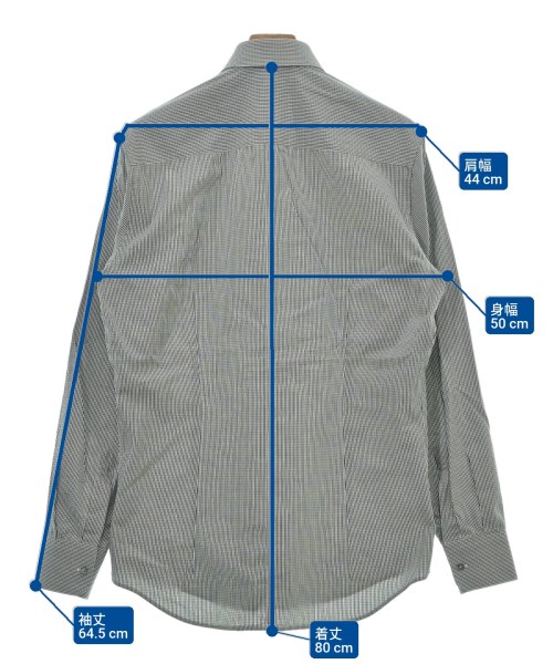 DOLCE&GABBANA（ドルチェアンドガッバーナ）カジュアルシャツ 紺 サイズ:39(M位) メンズ/2200628071026