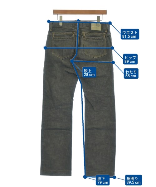 DOLCE&GABBANA（ドルチェアンドガッバーナ）デニムパンツ グレー サイズ:46(M位) メンズ/2200631398011