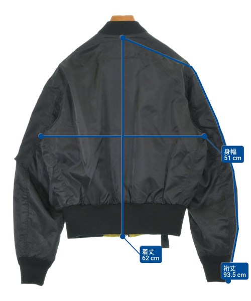 DOLCE&GABBANA（ドルチェアンドガッバーナ）ミリタリーブルゾン 黒 サイズ:44(S位) メンズ/2200614045444