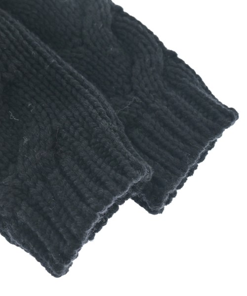 DOLCE&GABBANA（ドルチェアンドガッバーナ）手袋 黒 サイズ:- レディース/2200631716242