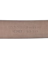 DOLCE&GABBANA（ドルチェアンドガッバーナ）ベルト グレー サイズ:- メンズ/2200631716372