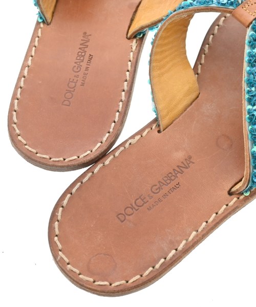 DOLCE&GABBANA（ドルチェアンドガッバーナ）サンダル 青 サイズ:EU41(26cm位) メンズ/2200620370011