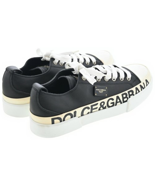 DOLCE&GABBANA（ドルチェアンドガッバーナ）スニーカー 黒 サイズ:EU39(25.5cm位) レディース/2200633518363