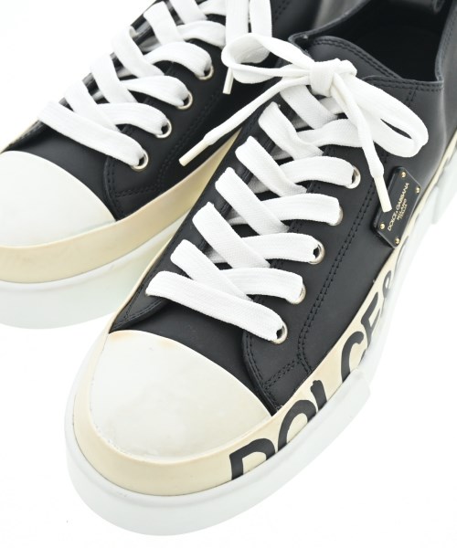 DOLCE&GABBANA（ドルチェアンドガッバーナ）スニーカー 黒 サイズ:EU39(25.5cm位) レディース/2200633518363