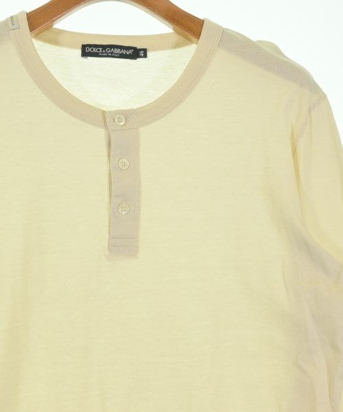 DOLCE&GABBANA（ドルチェアンドガッバーナ）Tシャツ・カットソー ベージュ サイズ:46(M位) メンズ/2200633784263