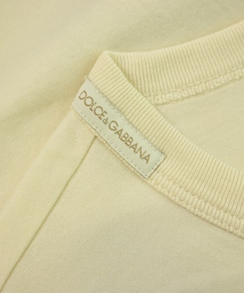 DOLCE&GABBANA（ドルチェアンドガッバーナ）Tシャツ・カットソー ベージュ サイズ:46(M位) メンズ/2200633784263