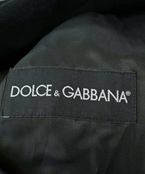 DOLCE&GABBANA（ドルチェアンドガッバーナ）ピーコート 黒 サイズ:54(XXL位) メンズ/2200633834012