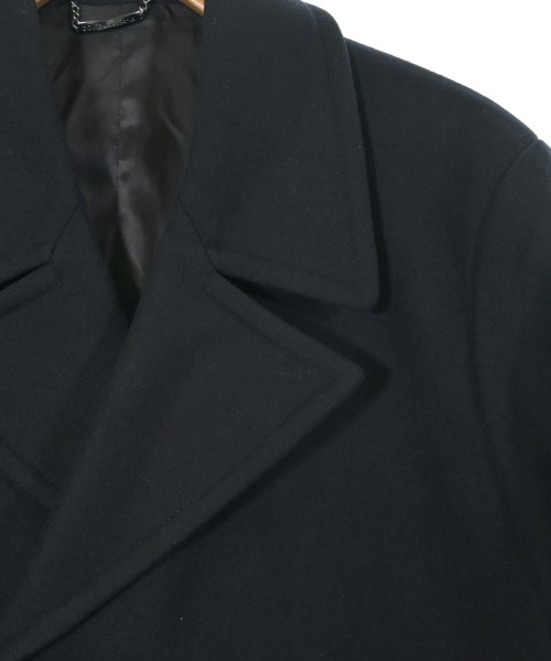 DOLCE&GABBANA（ドルチェアンドガッバーナ）ピーコート 黒 サイズ:54(XXL位) メンズ/2200633834012