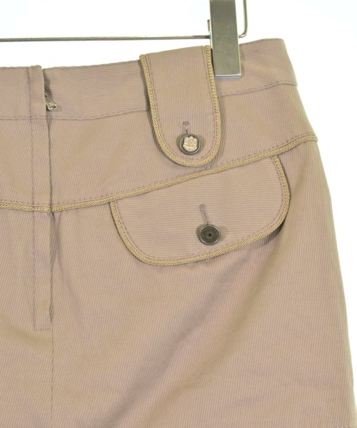 DOLCE&GABBANA（ドルチェアンドガッバーナ）ミニスカート 茶 サイズ:38(S位) レディース/2200614158113