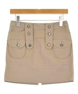 DOLCE&GABBANA（ドルチェアンドガッバーナ）ミニスカート 茶 サイズ:38(S位) レディース/2200614158113