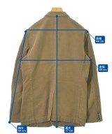 DOLCE&GABBANA（ドルチェアンドガッバーナ）テーラードジャケット 茶 サイズ:50(XL位) メンズ/2200615120027