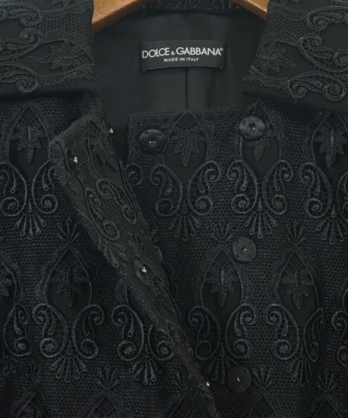 DOLCE&GABBANA（ドルチェアンドガッバーナ）カジュアルジャケット 黒 サイズ:40(M位) レディース/2200615142043