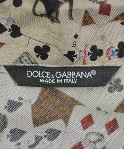 DOLCE&GABBANA（ドルチェアンドガッバーナ）カジュアルシャツ ベージュ サイズ:39(M位) メンズ/2200615746050