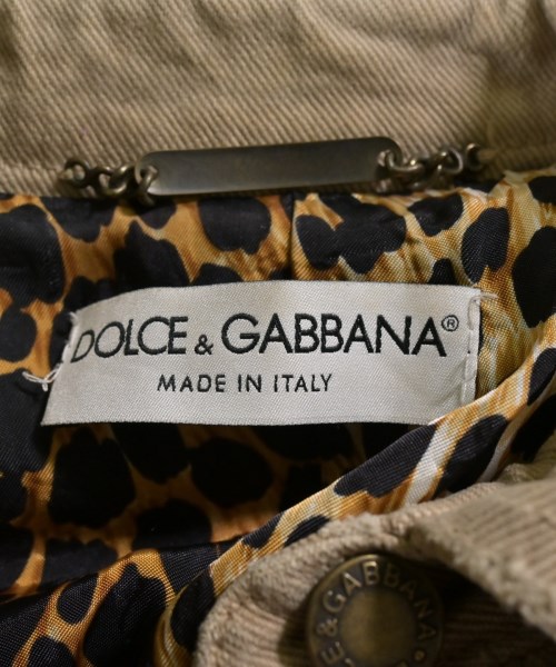 DOLCE&GABBANA（ドルチェアンドガッバーナ）デニムジャケット ベージュ サイズ:40(M位) レディース/2200616398036