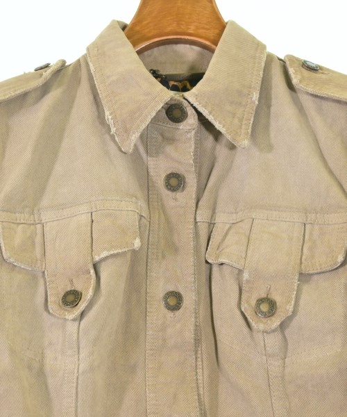 DOLCE&GABBANA（ドルチェアンドガッバーナ）デニムジャケット ベージュ サイズ:40(M位) レディース/2200616398036