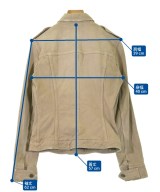 DOLCE&GABBANA（ドルチェアンドガッバーナ）デニムジャケット ベージュ サイズ:40(M位) レディース/2200616398036
