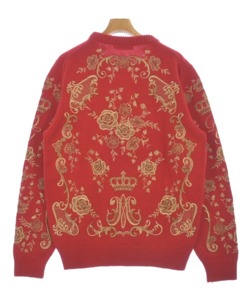 DOLCE&GABBANA（ドルチェアンドガッバーナ）ニット・セーター 赤 サイズ:54(XXL位) メンズ/2200616637081