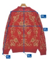 DOLCE&GABBANA（ドルチェアンドガッバーナ）ニット・セーター 赤 サイズ:54(XXL位) メンズ/2200616637081