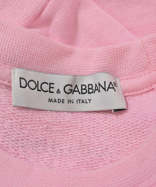 DOLCE&GABBANA（ドルチェアンドガッバーナ）スウェット ピンク サイズ:M レディース/2200617740025