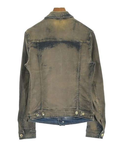 DOLCE&GABBANA（ドルチェアンドガッバーナ）デニムジャケット グレー サイズ:46(M位) メンズ/2200618444076