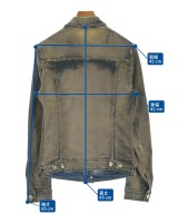 DOLCE&GABBANA（ドルチェアンドガッバーナ）デニムジャケット グレー サイズ:46(M位) メンズ/2200618444076