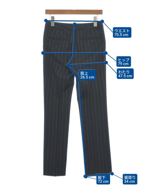 DOLCE&GABBANA（ドルチェアンドガッバーナ）スラックス 紺 サイズ:36(XS位) レディース/2200618861064