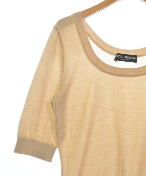 DOLCE&GABBANA（ドルチェアンドガッバーナ）ニット・セーター ベージュ サイズ:42(L位) レディース/2200619888046