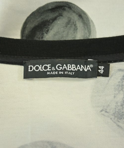 DOLCE&GABBANA（ドルチェアンドガッバーナ）Tシャツ・カットソー 白 サイズ:44(S位) メンズ/2200588578153