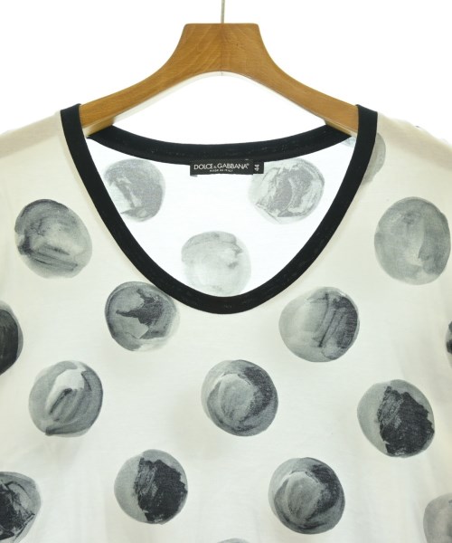 DOLCE&GABBANA（ドルチェアンドガッバーナ）Tシャツ・カットソー 白 サイズ:44(S位) メンズ/2200588578153