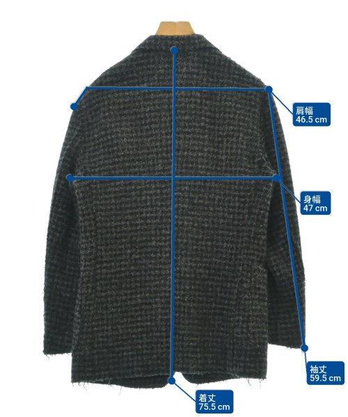 DOLCE&GABBANA（ドルチェアンドガッバーナ）テーラードジャケット グレー サイズ:46(M位) メンズ/2200609980408