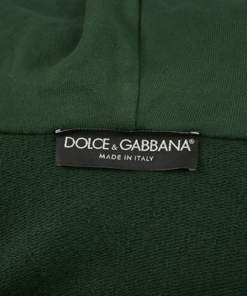 DOLCE&GABBANA（ドルチェアンドガッバーナ）パーカー 緑 サイズ:44(S位) メンズ/2200609980484