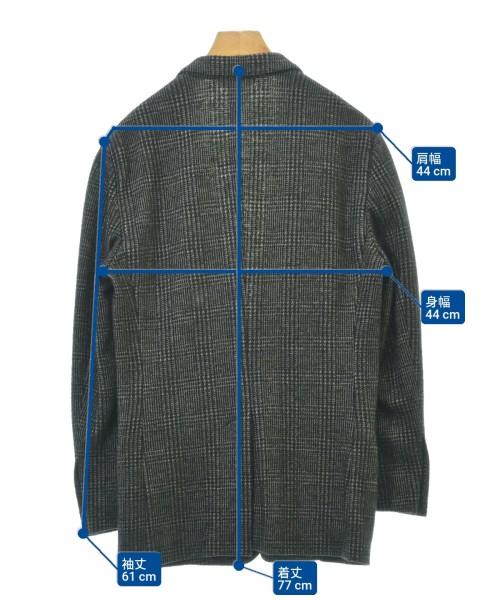 DOLCE&GABBANA（ドルチェアンドガッバーナ）ジャケット 黒 サイズ:46(M位) メンズ/2200609980491