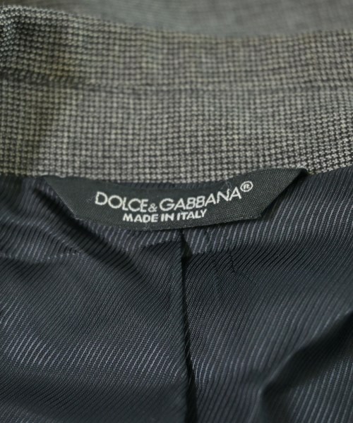 DOLCE&GABBANA（ドルチェアンドガッバーナ）テーラードジャケット グレー サイズ:52(XXL位) メンズ/2200620114011