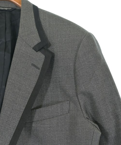 DOLCE&GABBANA（ドルチェアンドガッバーナ）テーラードジャケット グレー サイズ:52(XXL位) メンズ/2200620114011