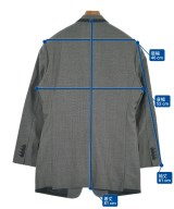 DOLCE&GABBANA（ドルチェアンドガッバーナ）テーラードジャケット グレー サイズ:52(XXL位) メンズ/2200620114011