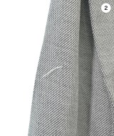 DOLCE&GABBANA（ドルチェアンドガッバーナ）ドレスシャツ グレー サイズ:40(L位) メンズ/2200607891034